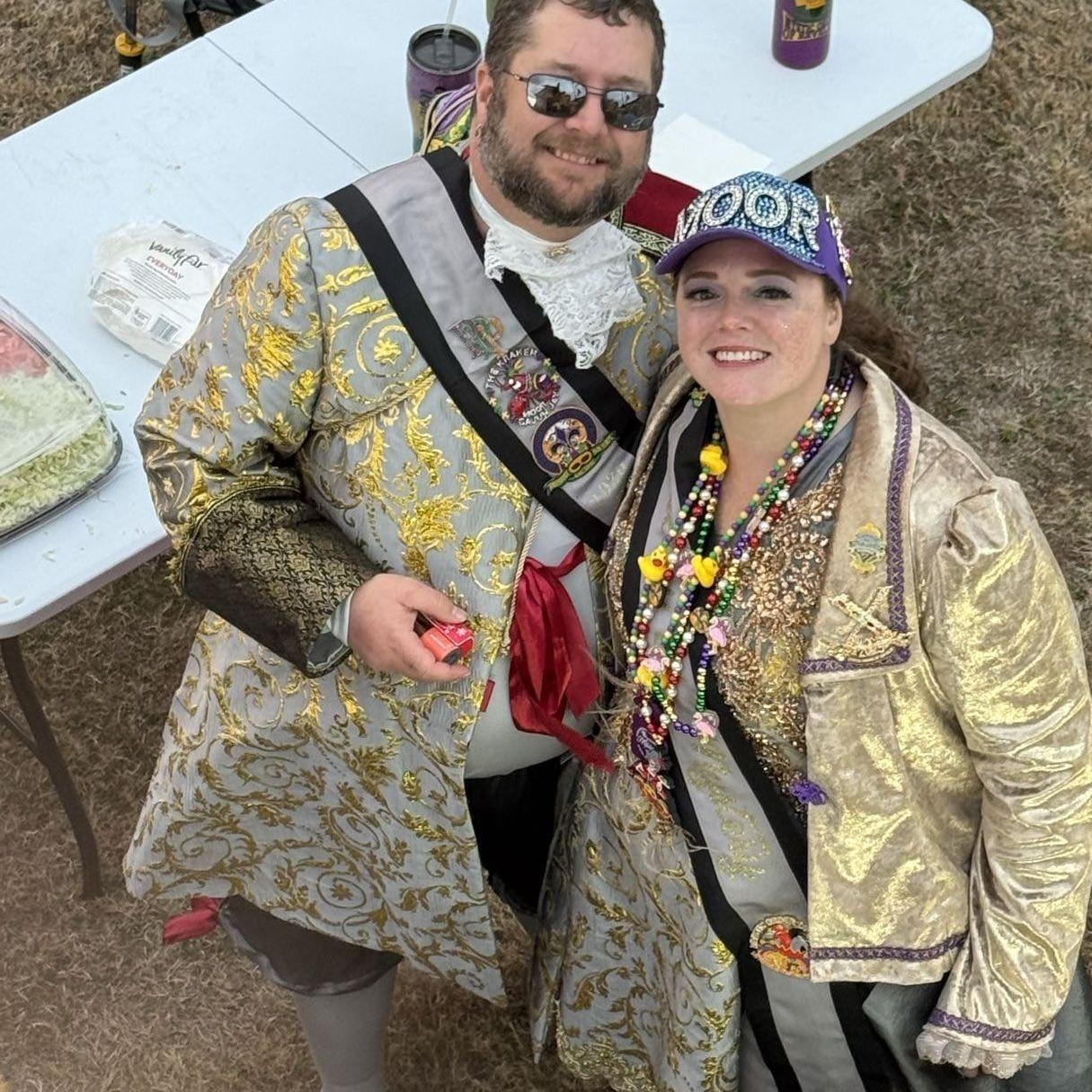 Before the OWA Parade for Mardi Gras