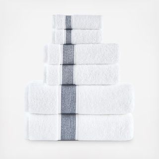 Ottoman Rolls 6-Piece Towel Set