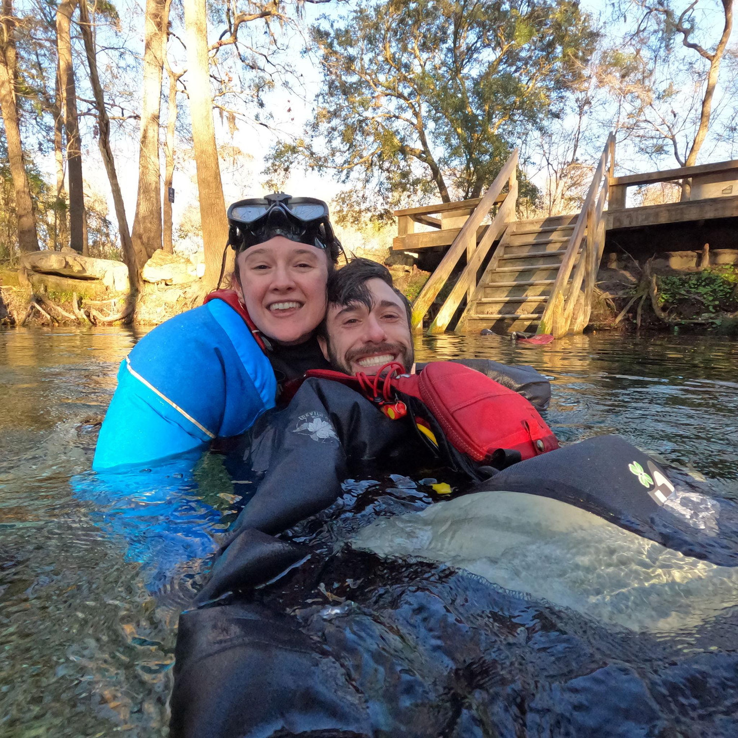 Long weekend drive to Florida to swim with the manatees at Crystal River