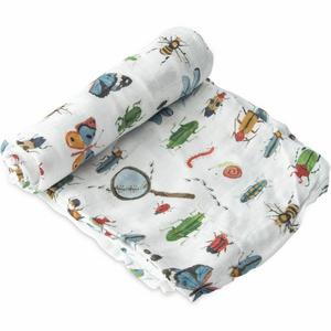 Little Unicorn Deluxe Muslin Swaddle - Bugs