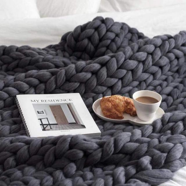 Official Chunky Knitted Blanket