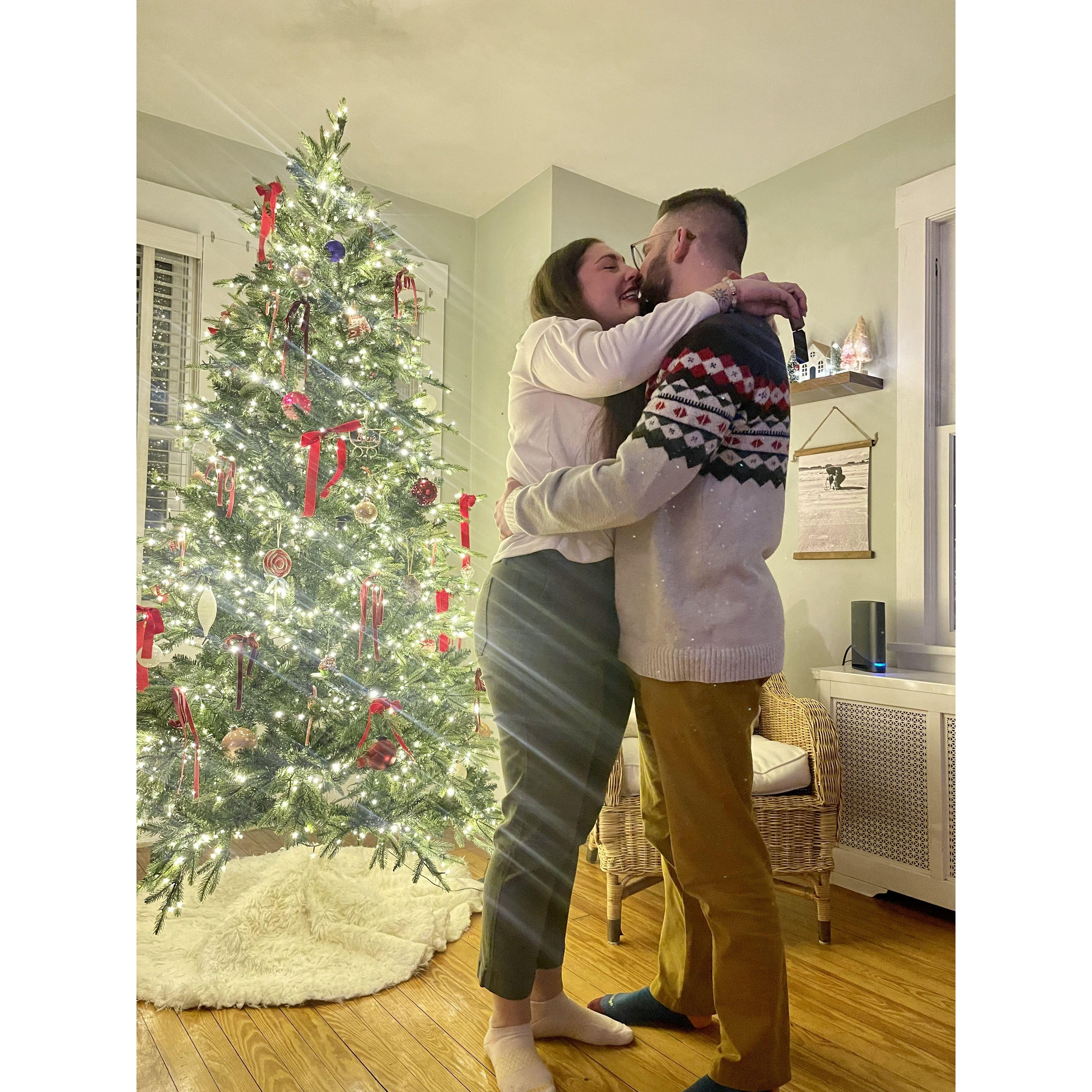 Right after the proposal!