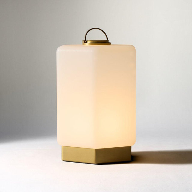 Bellemere Wireless Portable, 7in, Antique Brass