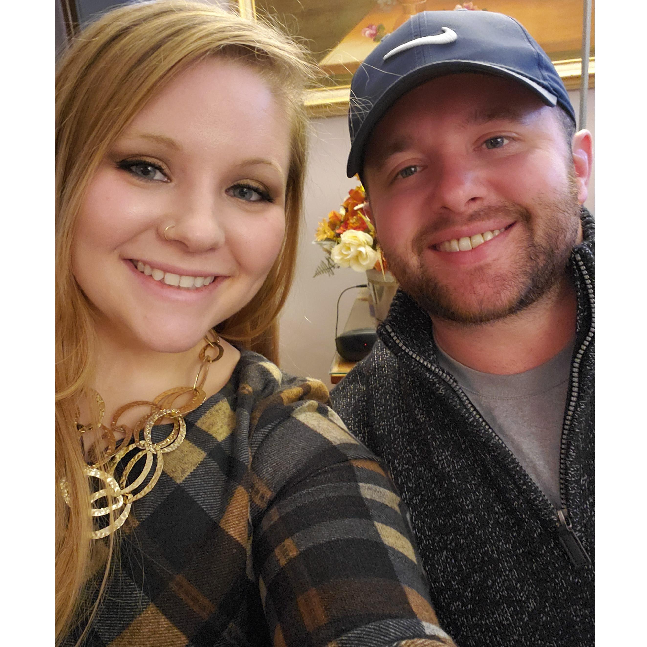 Thanksgiving at Cari's parents' house.
November 2019