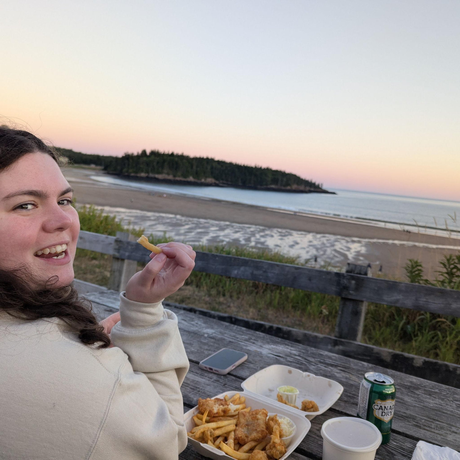 A little beach trip at New River Beach to end the summer before back to school and getting ready for the wedding