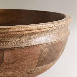 Mango Wood Salad Bowl