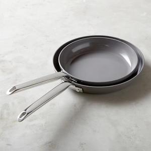 Williams Sonoma Professional Ceramic Nonstick Fry Pan Set