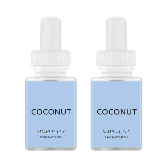 2pk Coconut Smart Vial Fragrance Refills - Simplicity by Pura