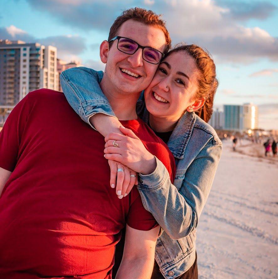 Dec 2022 - So many people thought this was an engagement photoshoot. Nope, just a fun photoshoot in Clearwater for Noam's 23rd birthday!