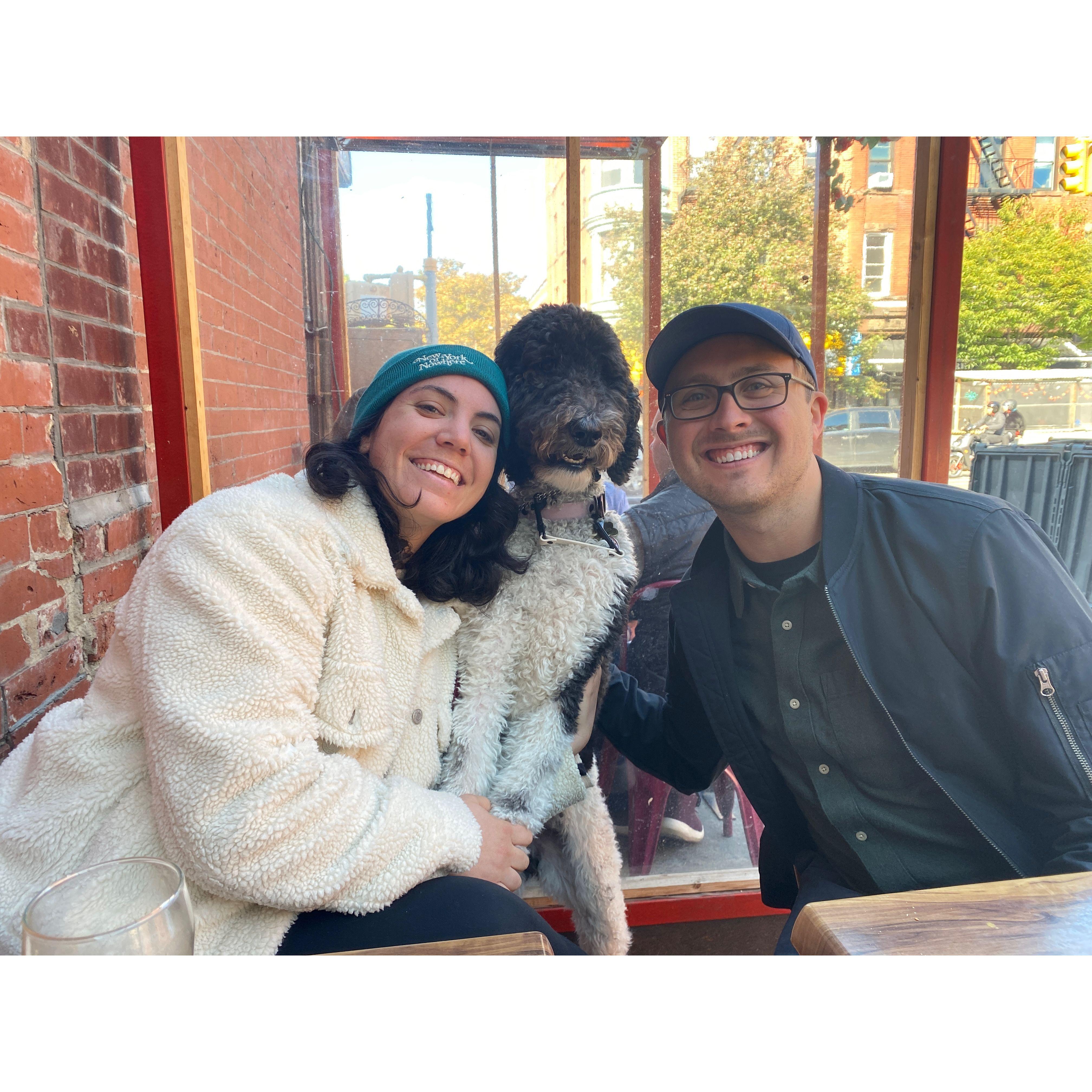 Long walks, coffee hangs and brunch with our best girl, Brooklyn!