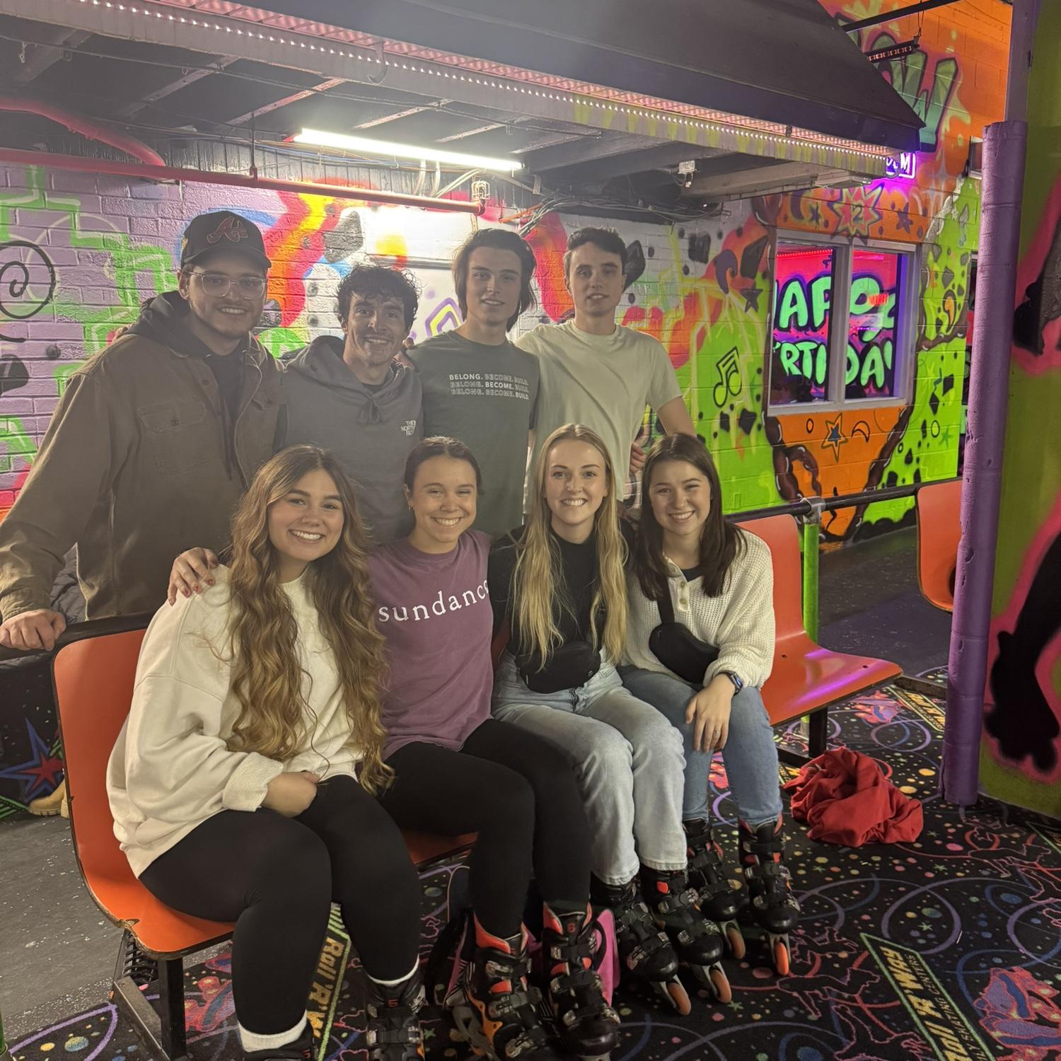 The crew goes Roller Skating!
