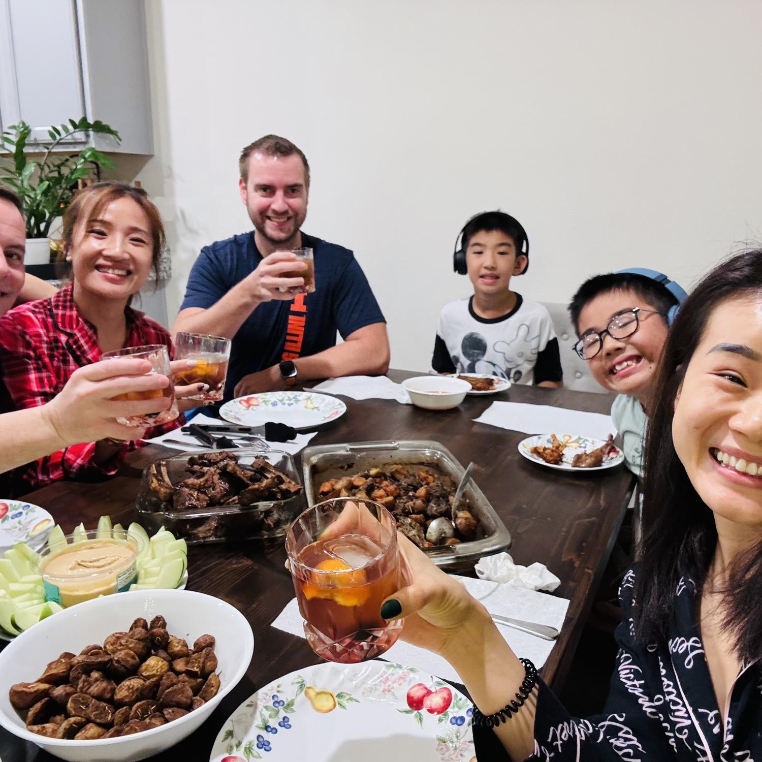 ✨ Christmas Eve with Sunny, Aaron, & June’s nephews