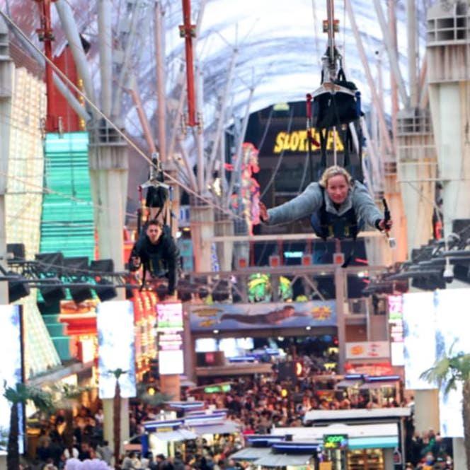 Slotzilla zipline fremont street