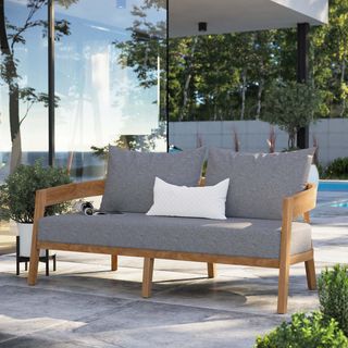 Brisbane Outdoor Patio Loveseat