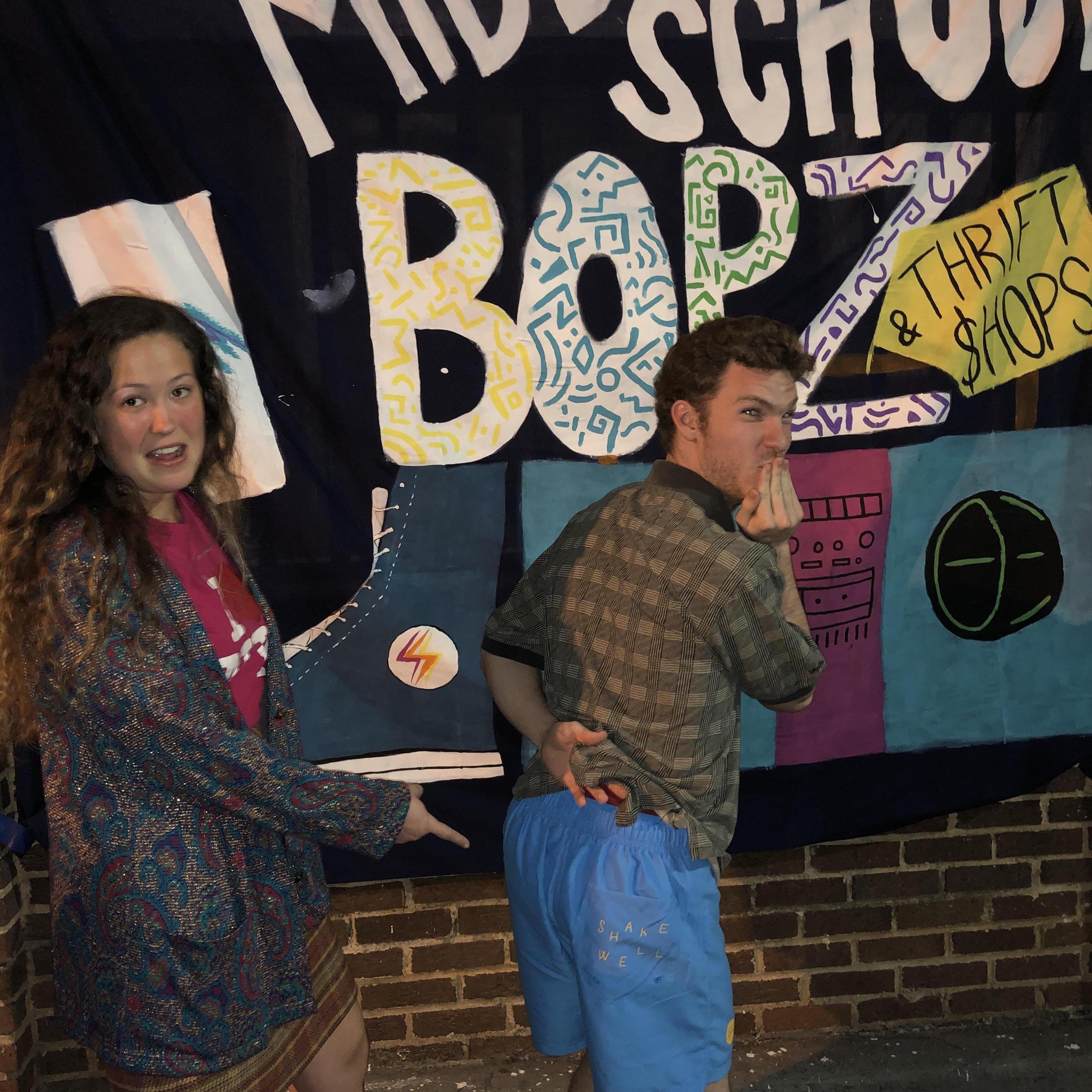 Had to "shake well" at the Alpha Gam & Theta Xi mixer!