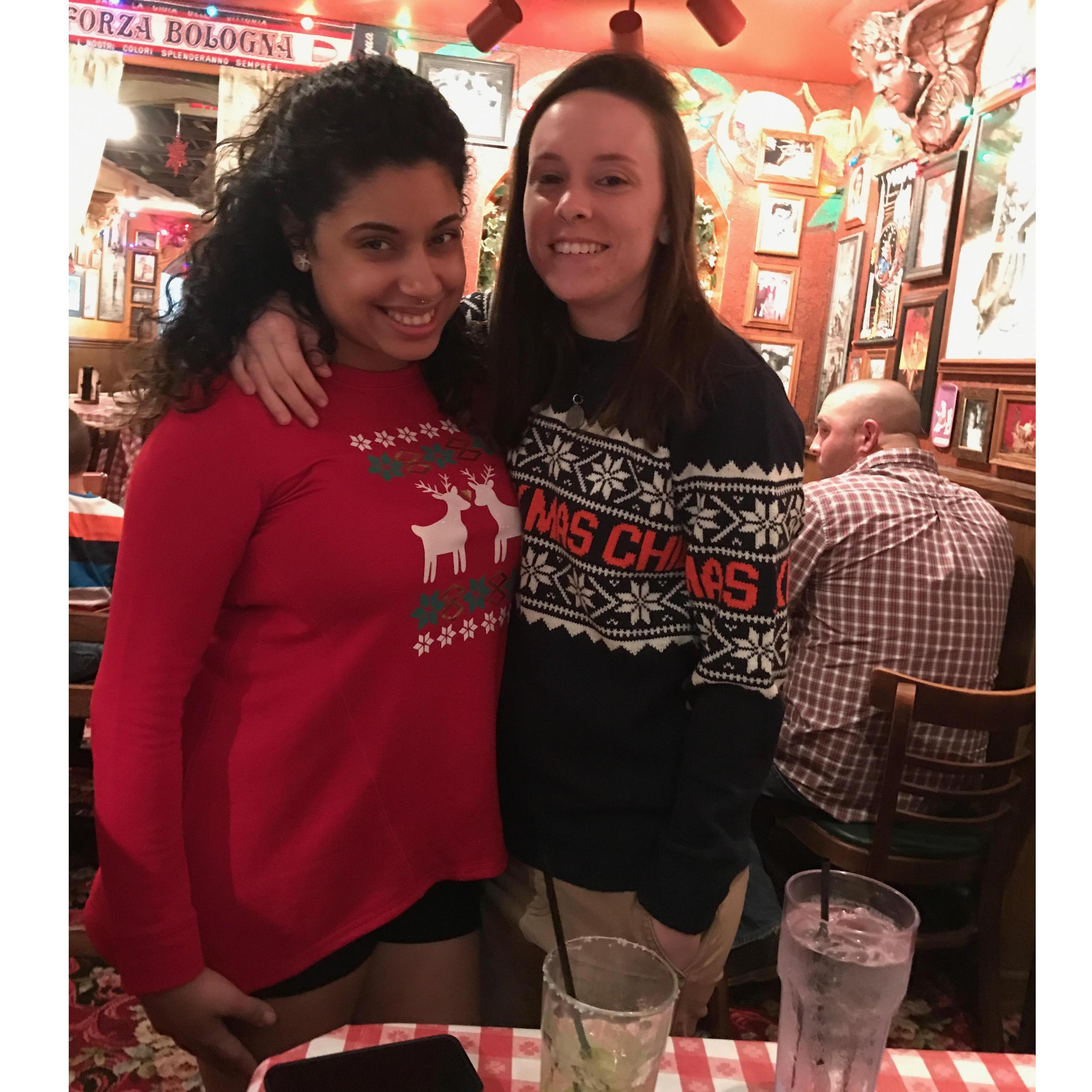 Our first Christmas work party