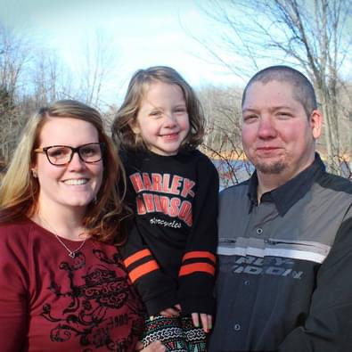One of our first family photos