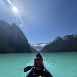 Canoeing in Banff