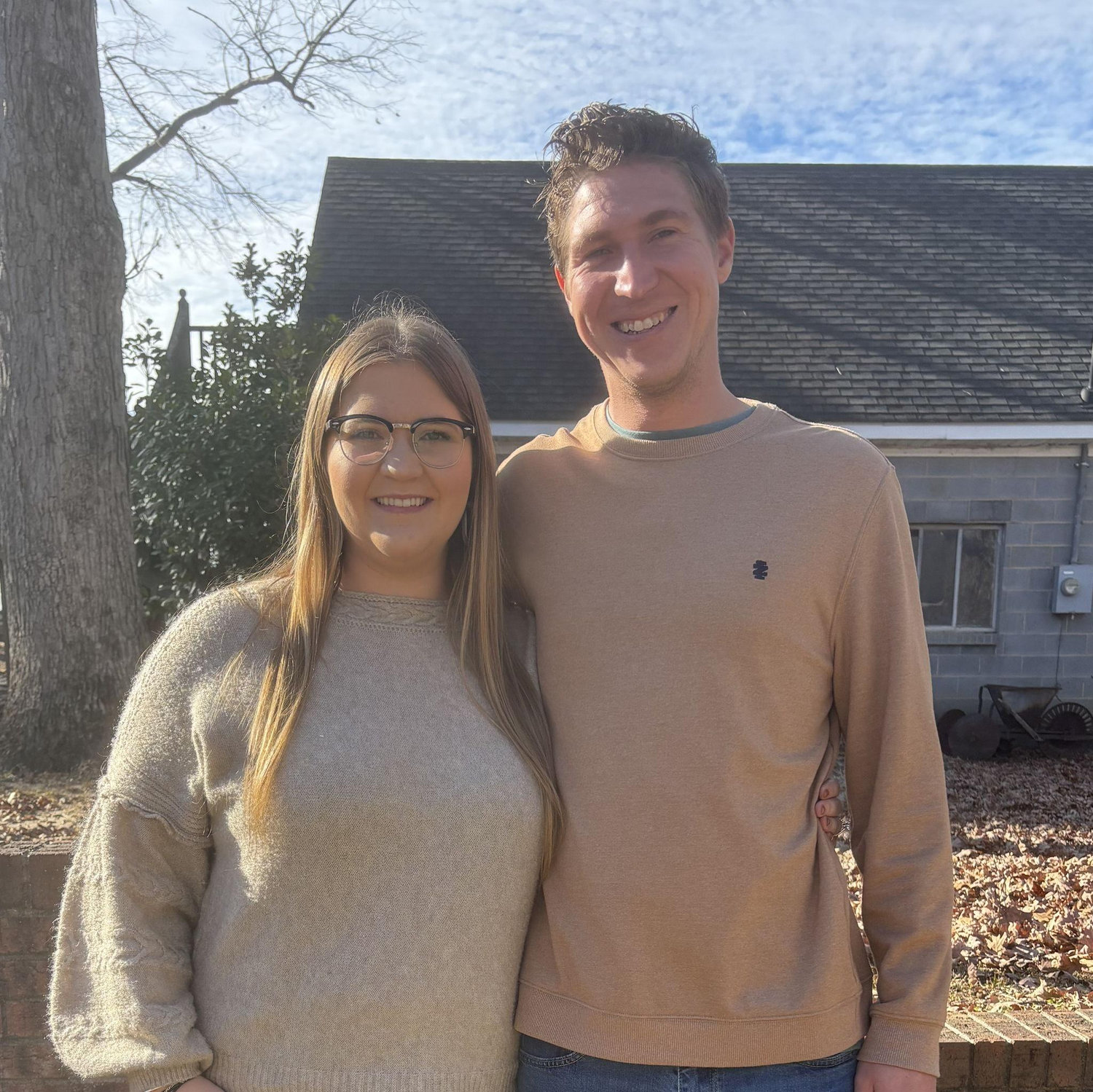 Our first Thanksgiving together!