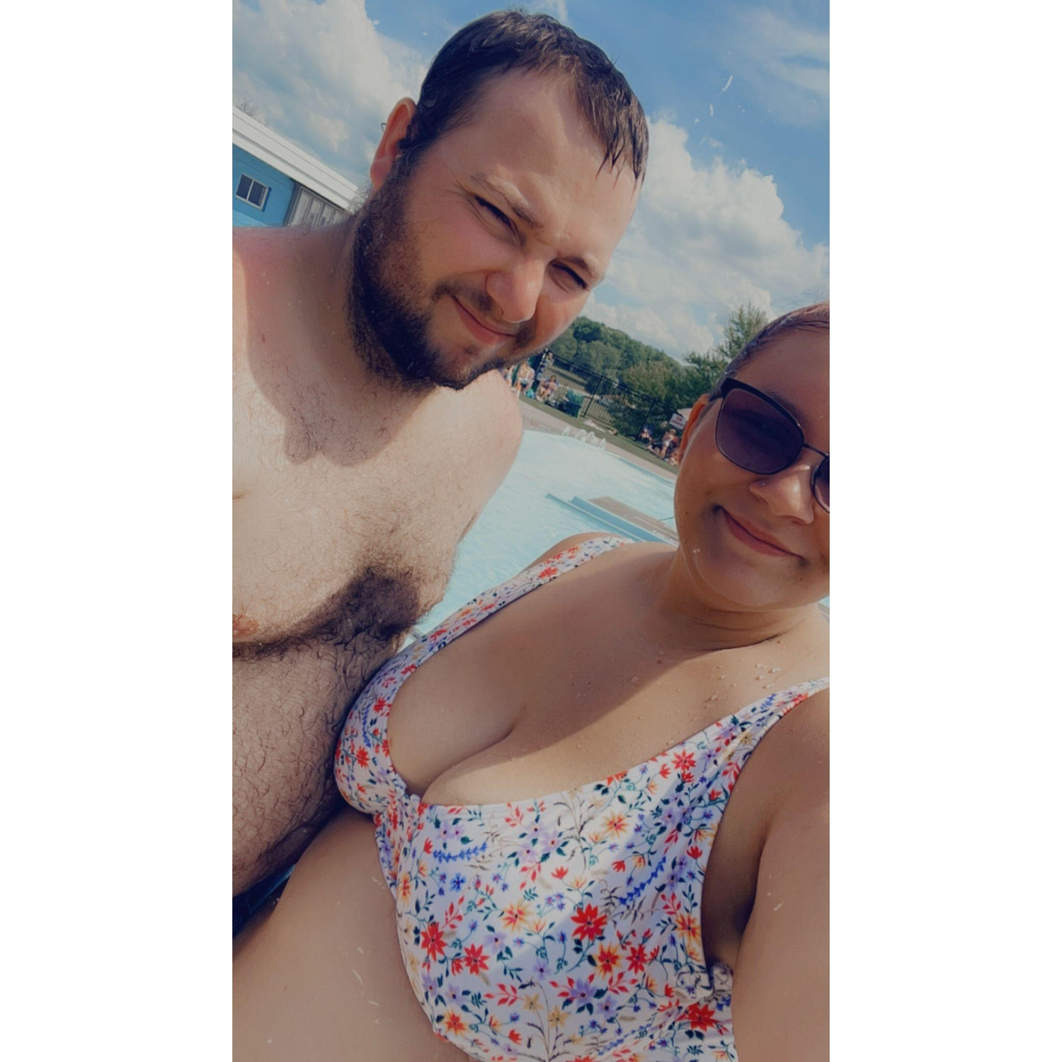We love lazy days by the pool
