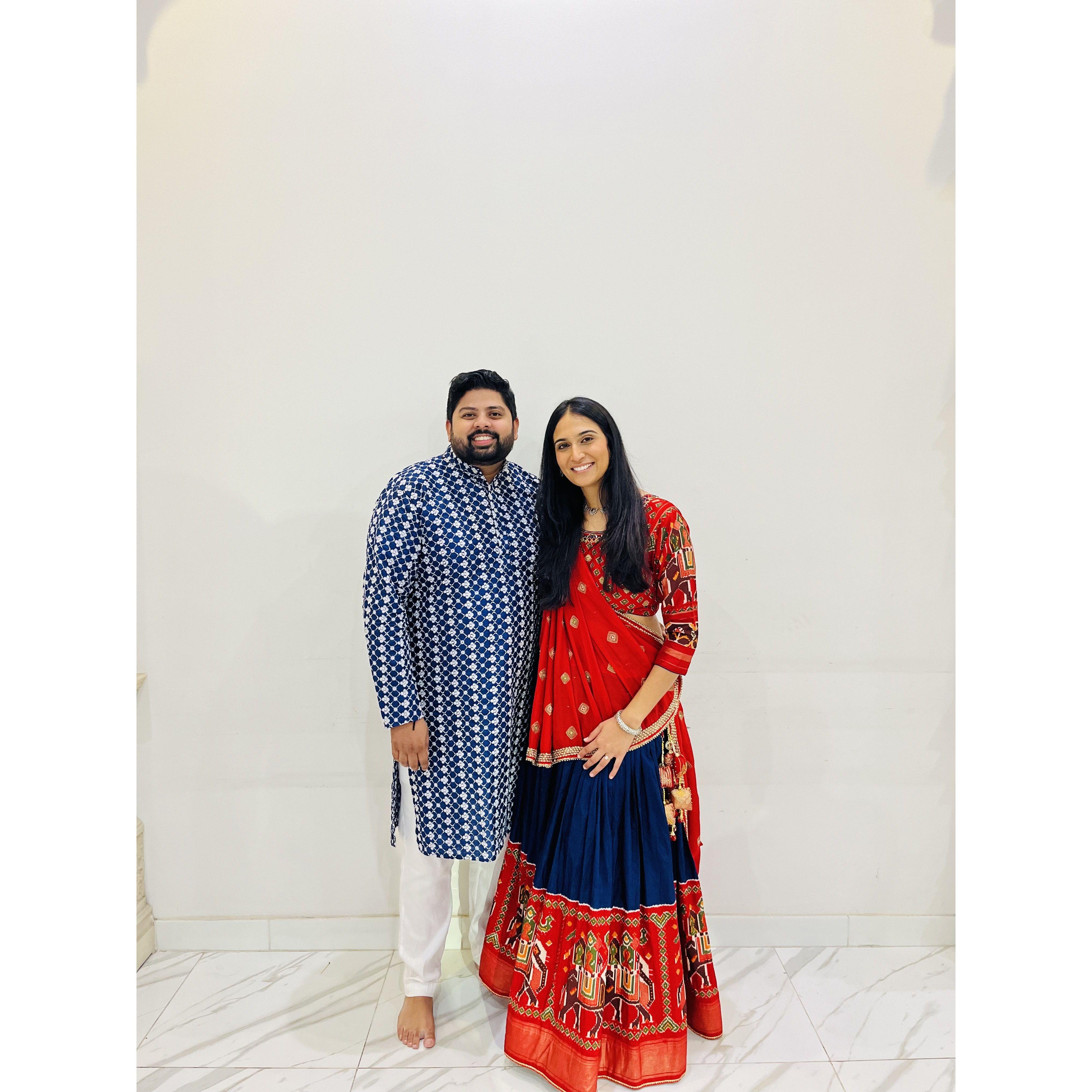 Krupa's favorite holiday, Garba!