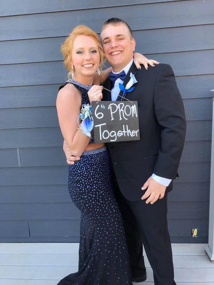 Our 6th and final prom together!