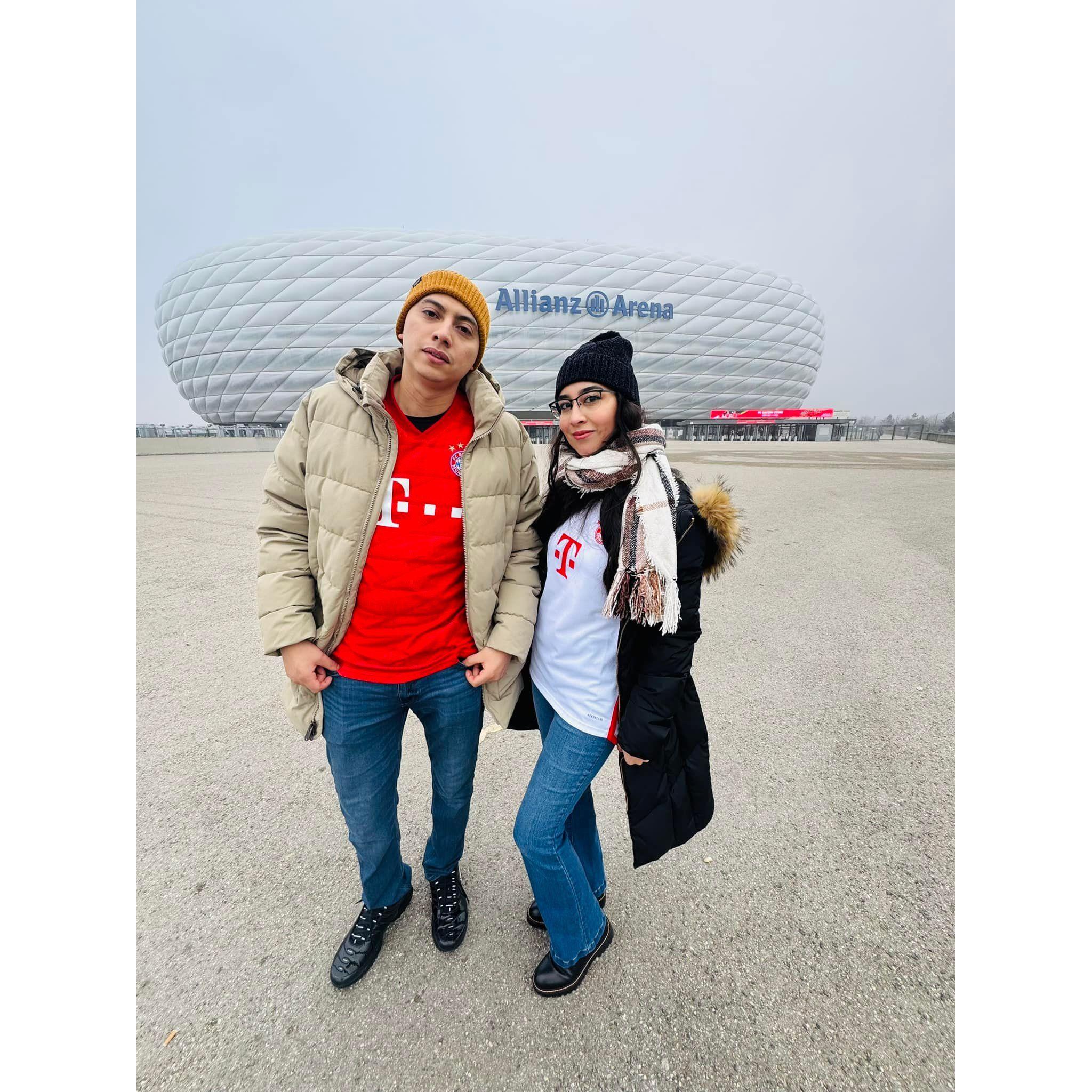 Allianz Arena in Munich, Germany 🇩🇪⚽️