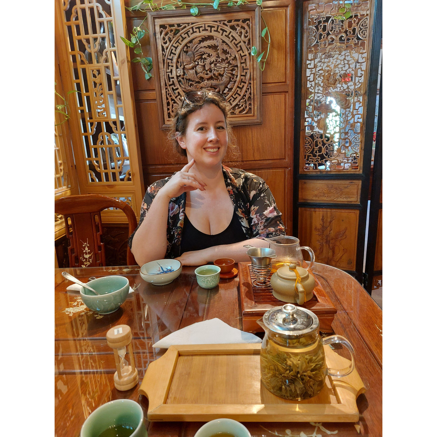 We found a tea house in Tuscon!