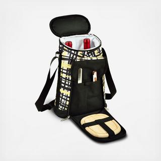 Insulated 2-Bottle Wine Bag with Accessories
