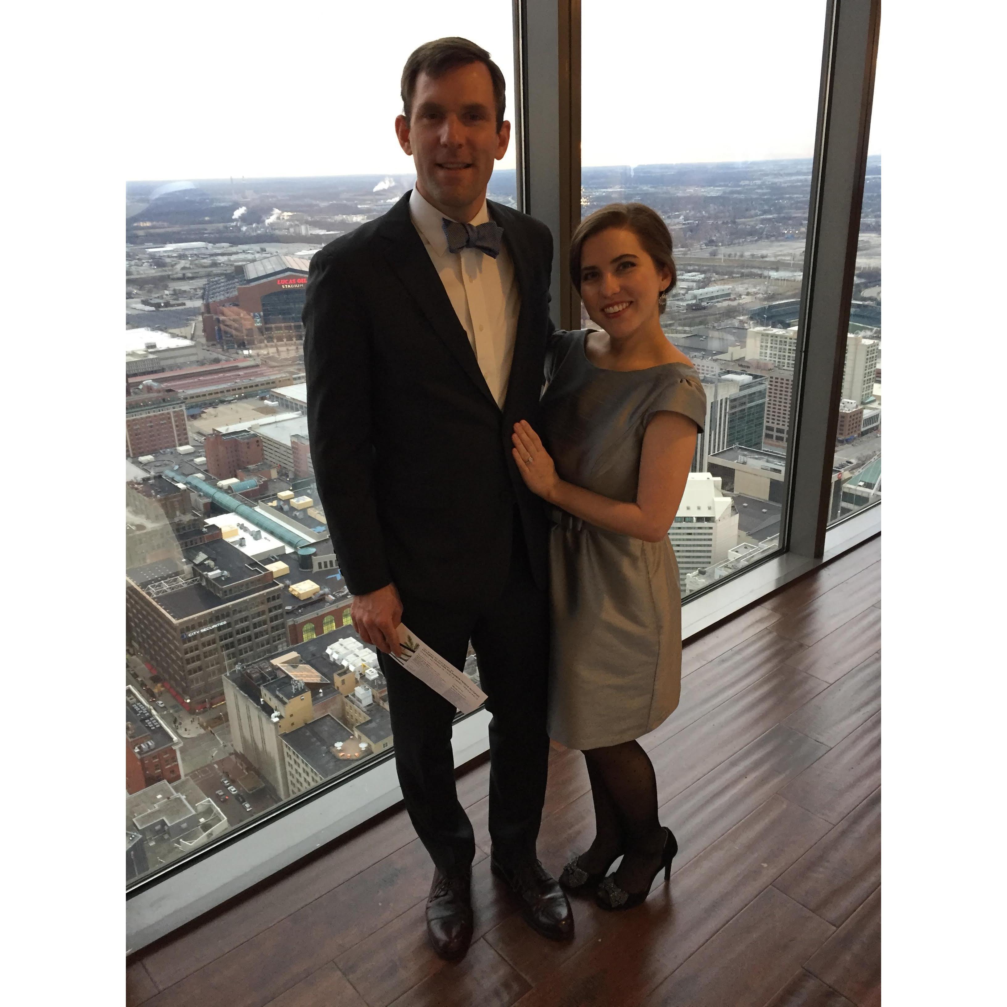 Family wedding in Indianapolis.