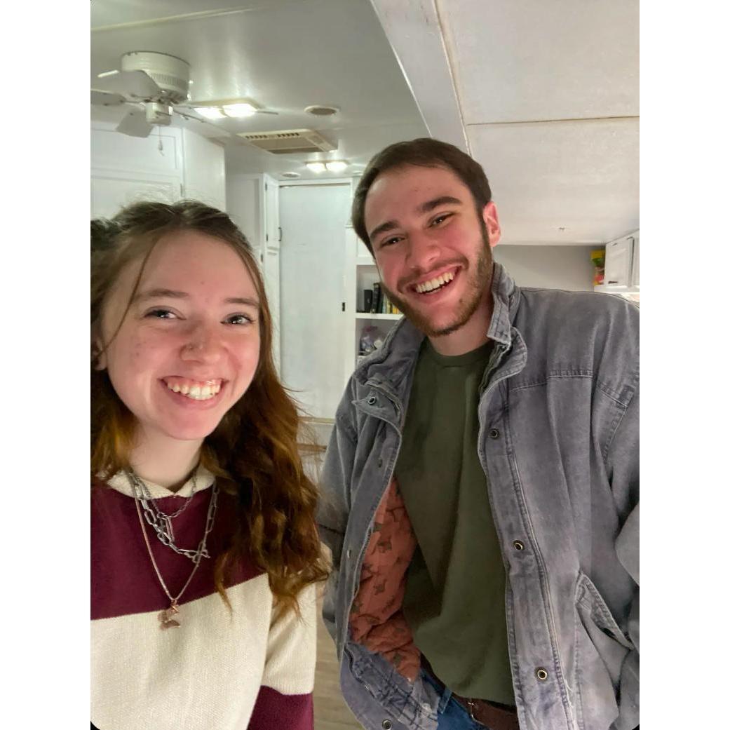 This is when he told her he loved her... right when she got home from a 2 week family vacation.