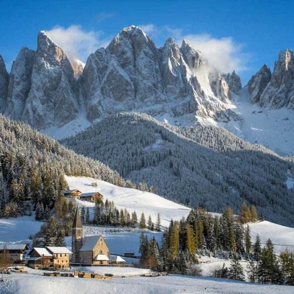 Train from Trento to Dolomites