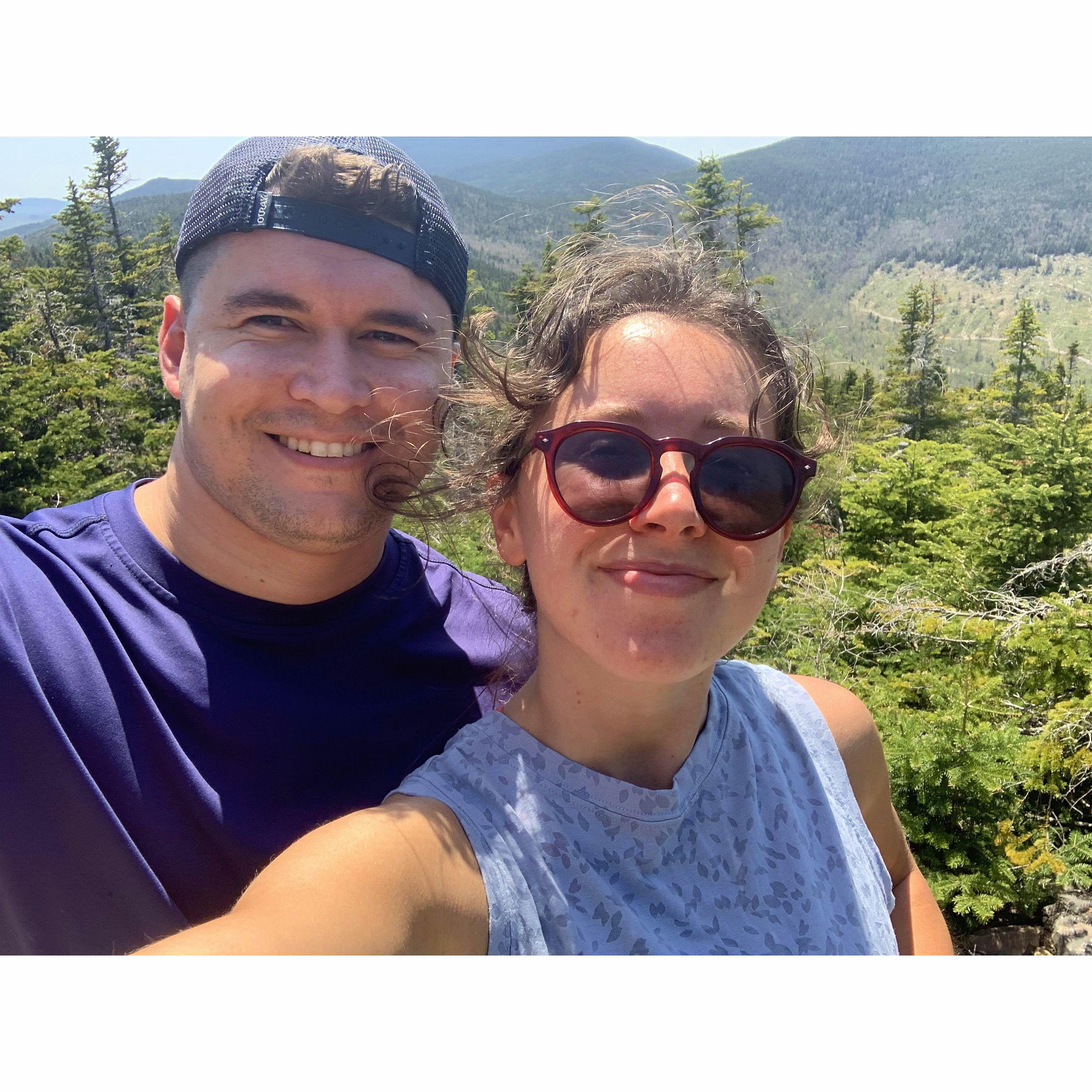 Hiking Number 4 Mountain!