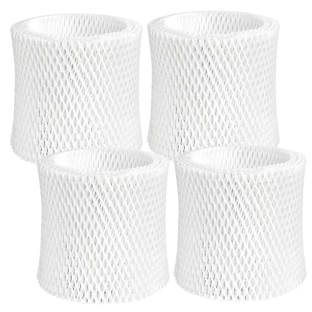 Roninby Humidifier Wicking Replacement Filter Compatible with Canopy Bedside and Nursery Humidifier, Wood Pulp & Paper Filter, 4 Pack