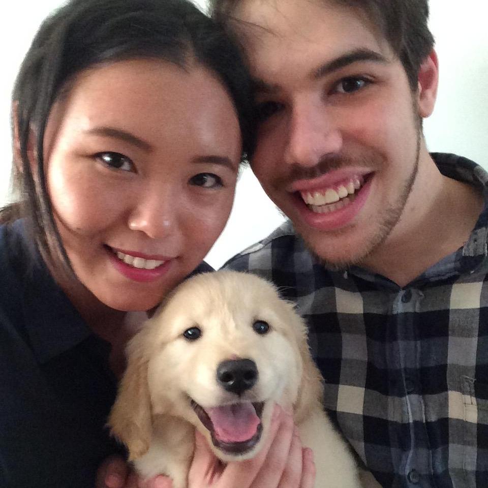 Wisco's first day with us!