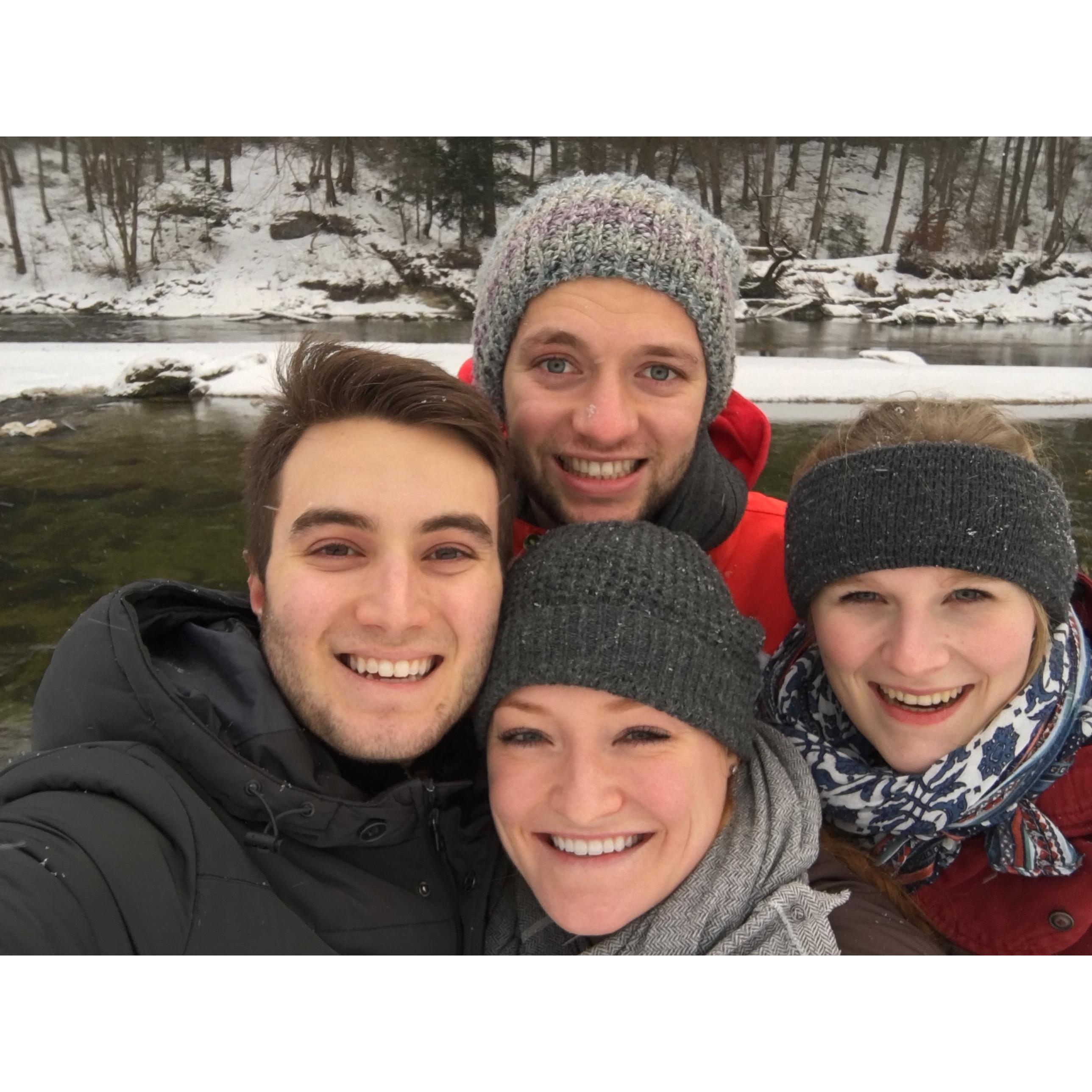 Travels with friends.