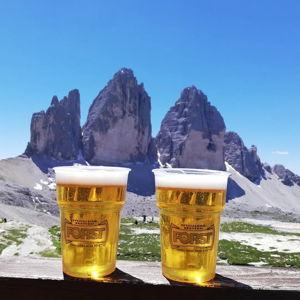 Summit Beers in the Dolomites