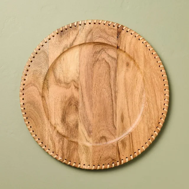 Wood Charger Plate - Hearth & Hand™ with Magnolia