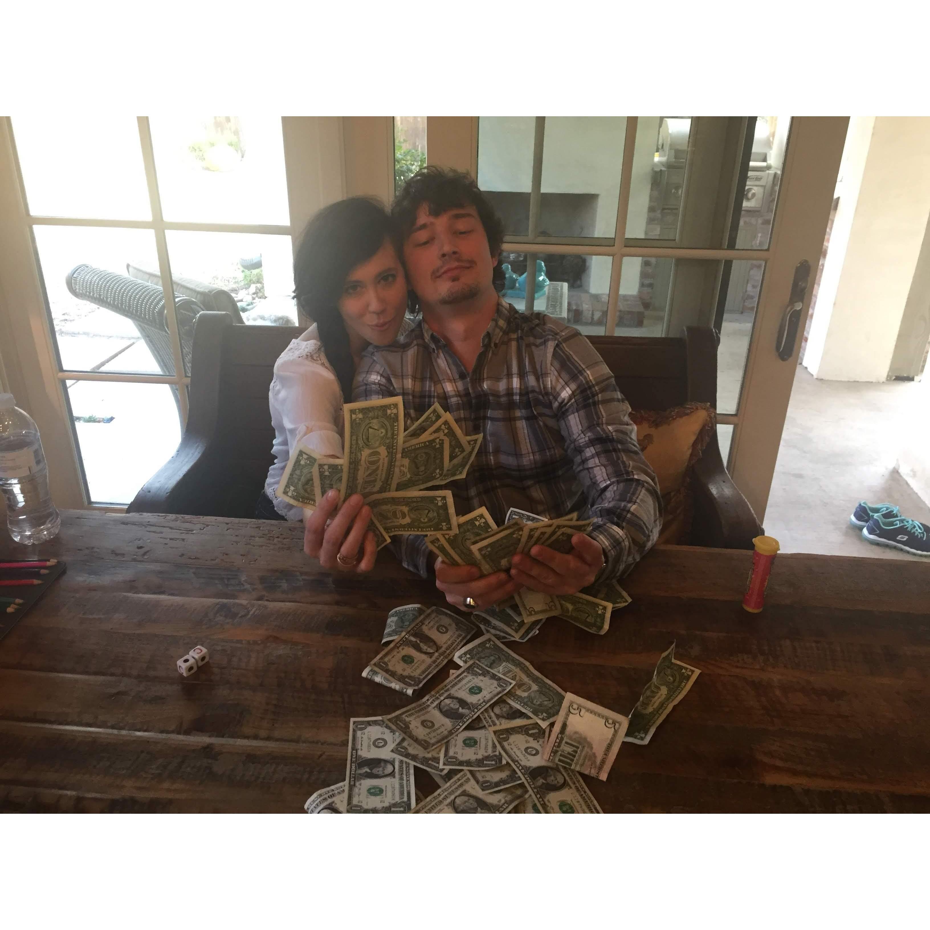 That time we took everyone's money in left, right, center at Thanksgiving