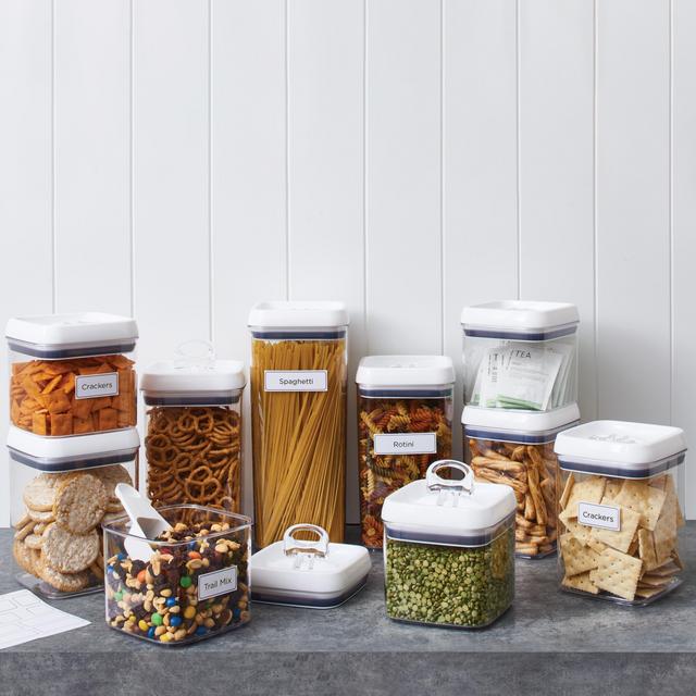 Better Homes & Gardens Flip-Tite Canister 10 Pack Set with Scoop and Labels