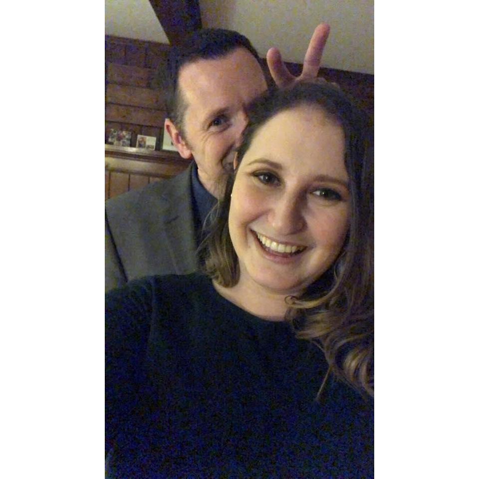 Dan and I going to a fancy restaurant for a date night!
