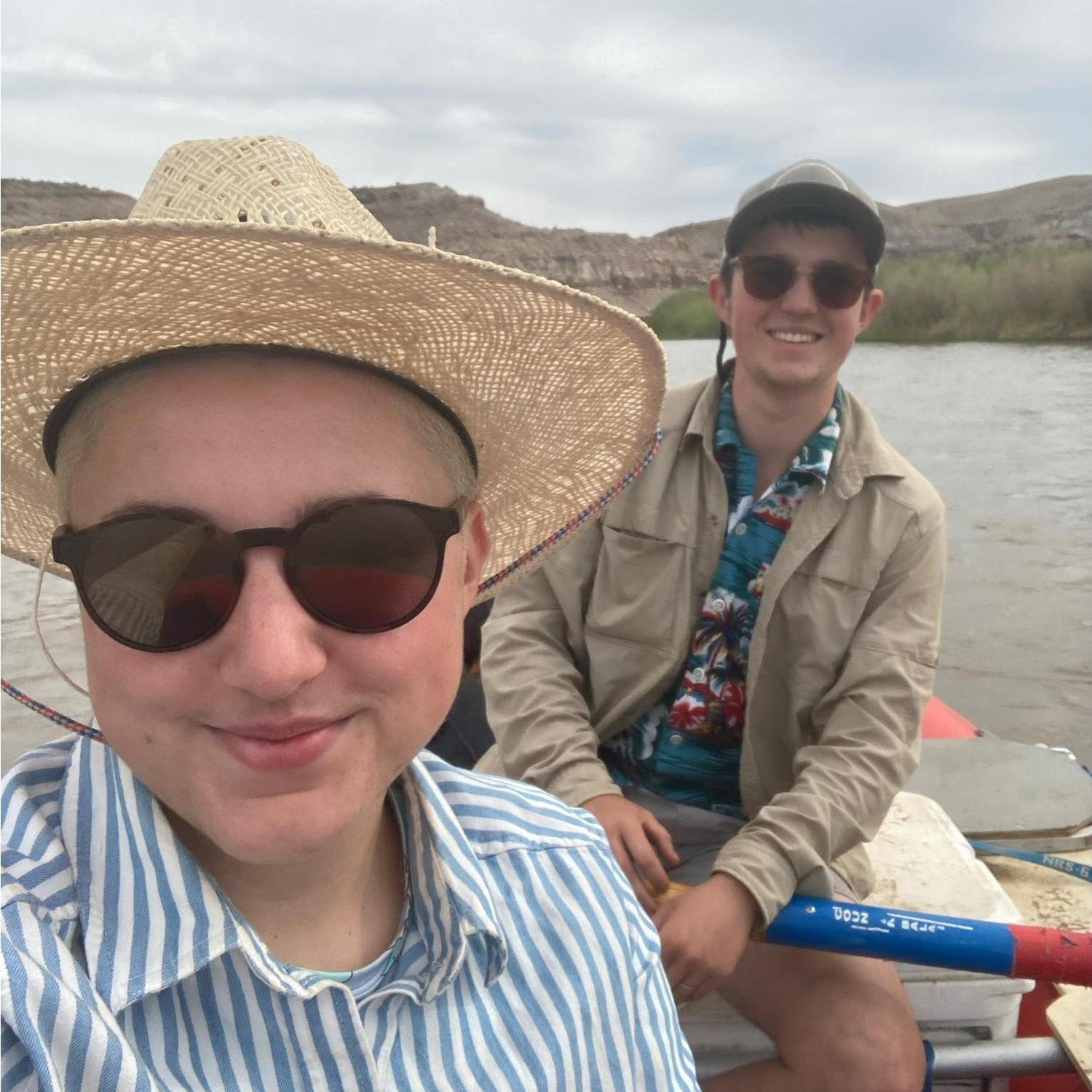 Floating through Ruby-Horsethief Canyon on the Colorado River