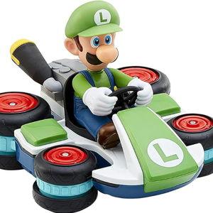 Super Mario 08988-PLY Nintendo Mario Kart 8 Luigi Mini Anti-Gravity Rc Racer 2.4Ghz, with Full Function Steering Create 360 Spins, Whiles & Drift Up To 100" Range - For Kids Ages 4 Plus
