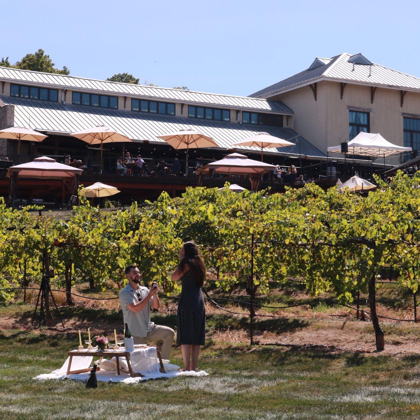 The moment Zac proposed!