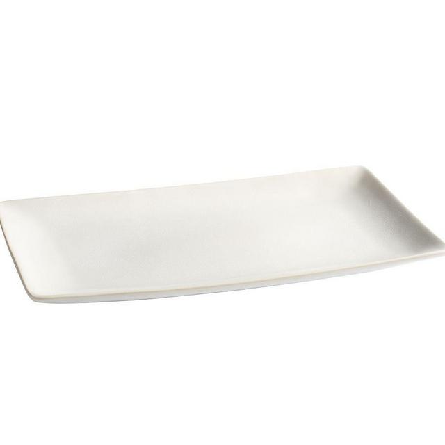 Mason Rectangular Serving Platter, Large - Ivory