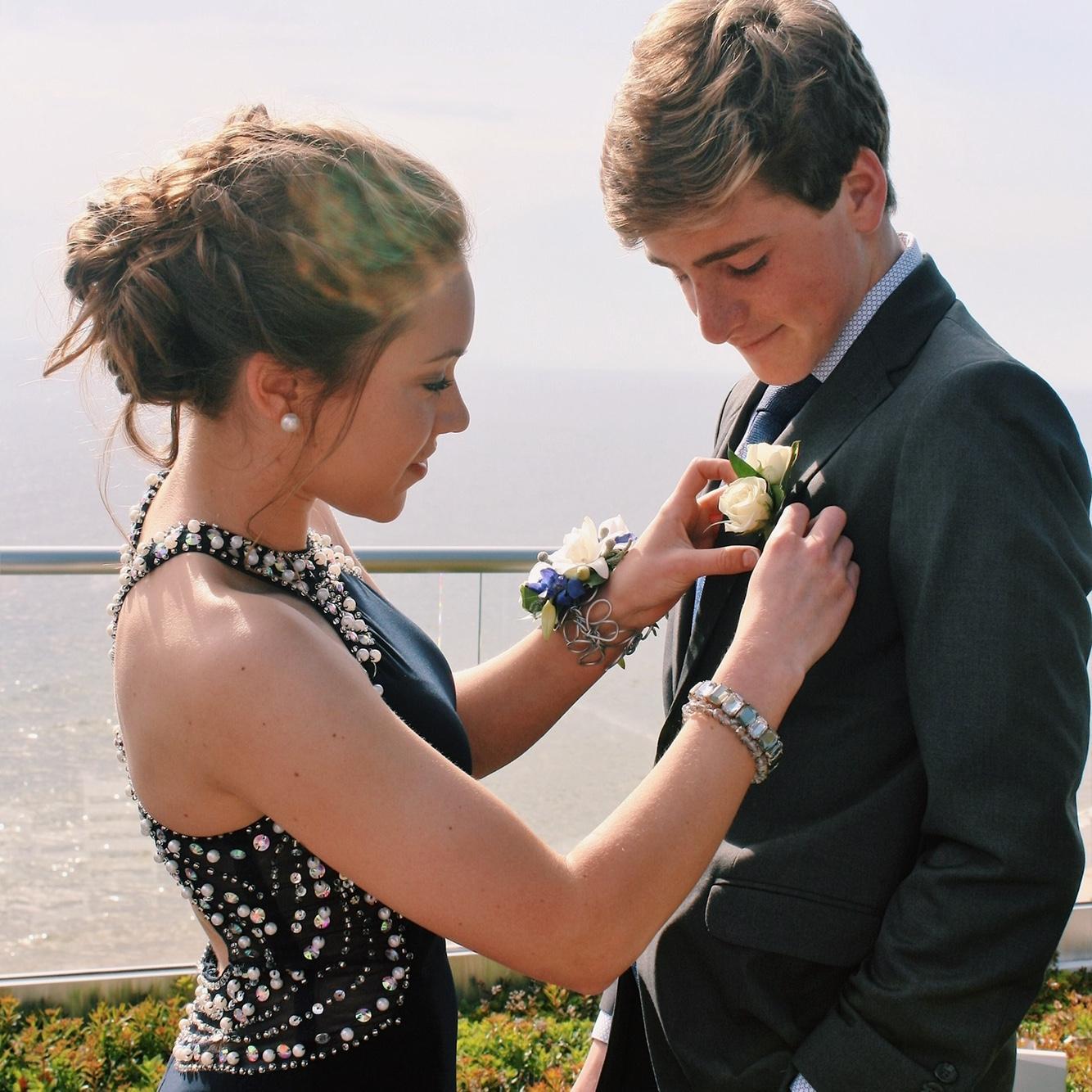 Junior year prom - where it began!