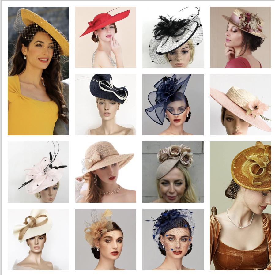 It's highly encouraged to wear a fun hat during the ceremony. Do not worry you will not need it at dinner time nor at the reception!