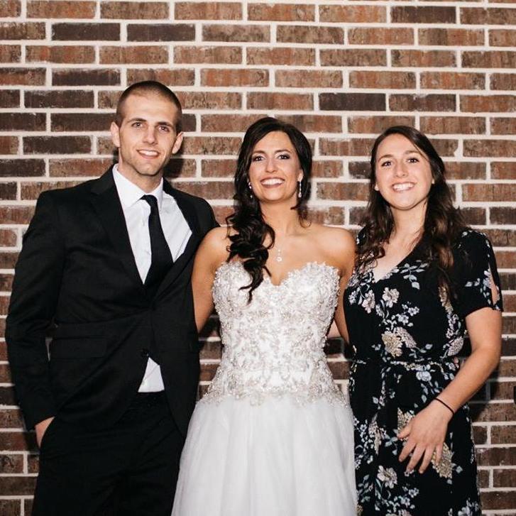 Our first trip together to Texas for our friends' wedding!