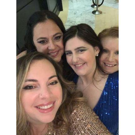 Glammin it up with the ladies