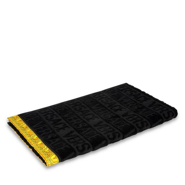 Versace Logo Cotton Hand Towel
